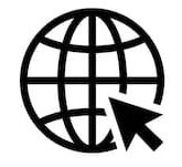 Inicio internet icon go to web sign vector illustration…